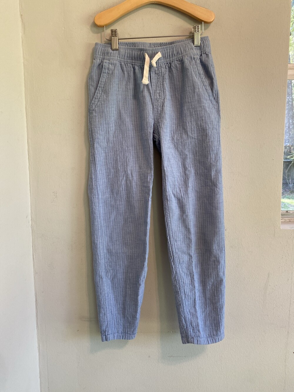 Wonder Nation Boys Pinstripe Drawstring Pants Size 8